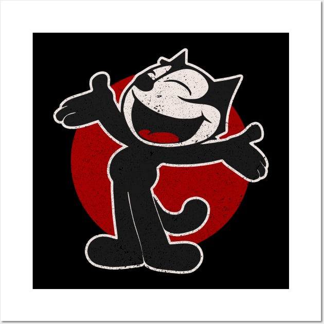 Felix the Cat Wall Art by n23tees